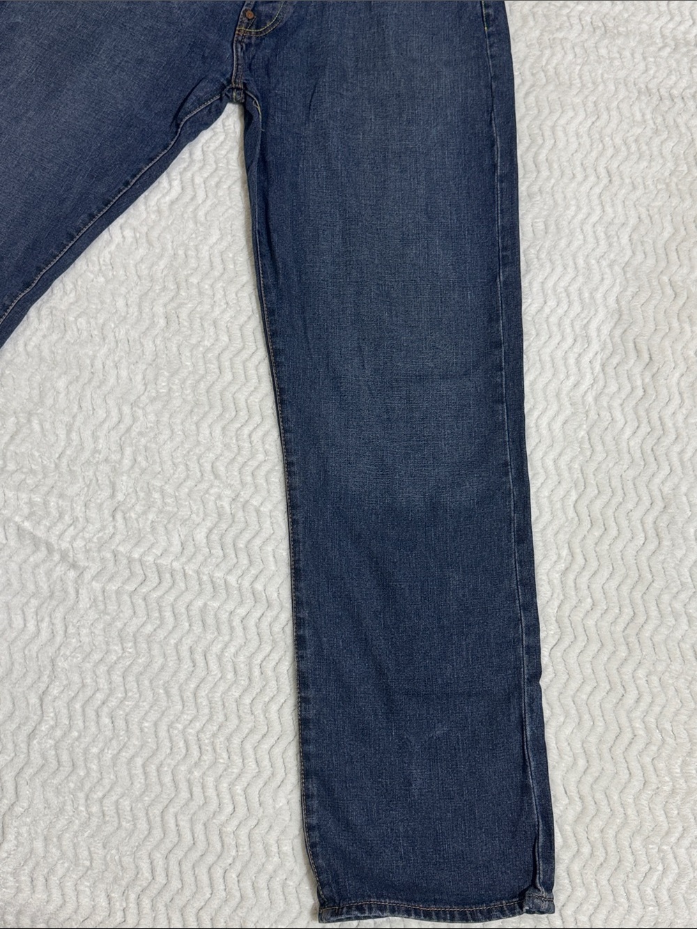 Vintage Evisu Denim Embroidered Jeans Japan Baggy Y2K Men Size 36 Blue - Picture 11 of 16